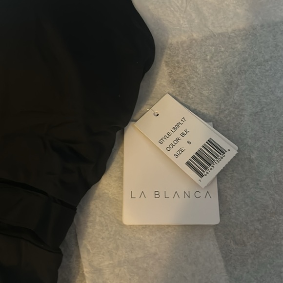 La Blanca size 8 black swimsuit - Picture 6 of 6